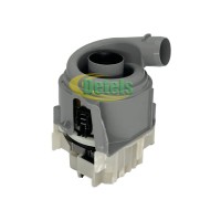Насос циркуляційний з теном 12019637 для посудомийної машини Bosch, Siemens (12014980, 9001.375.885) - уцінка